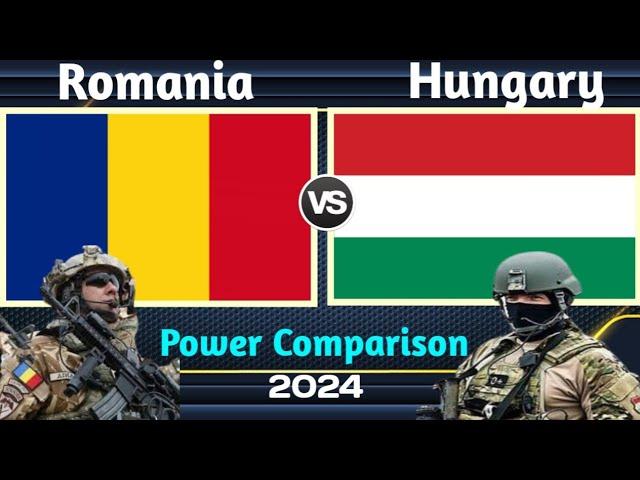 Romania vs Hungary Military Power Comparison 2024 | Hungary vs Romania military power 2024