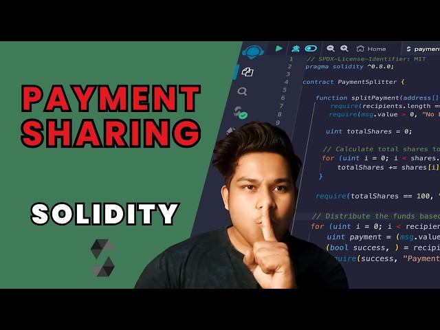 Solidity Technical Round Interview Question: Payment Sharing DeFi Contract