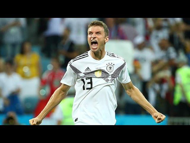 Alemania gana a Suecia en el último minuto