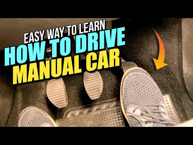 How To Drive A Manual Car For Beginners / Easy Way To Learn!