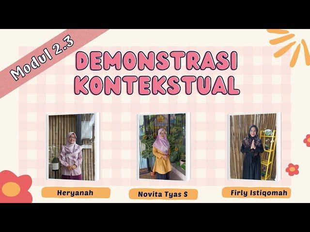 Demonstrasi Kontekstual Modul 2.3 Coaching Untuk Supervisi Akademik