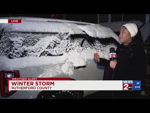 Concerns about side roads as sun sets in Rutherford County