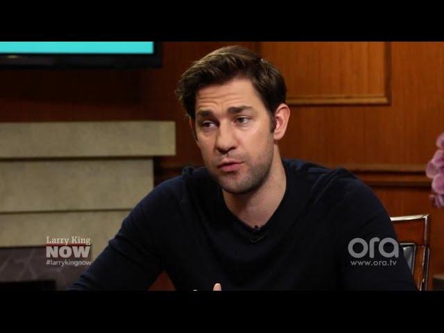 John Krasinski's biggest comedy influence is Conan O'Brien | Larry King Now | Ora.TV