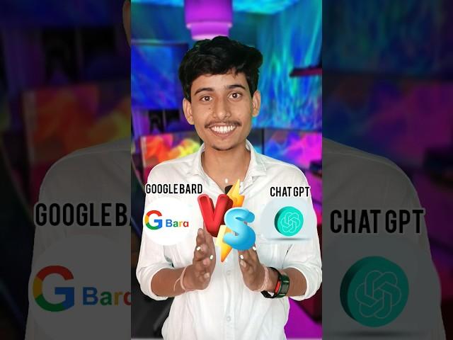 Chat gpt VS Google bard #shorts #youtubeshorts #shortfeed #chatgpt #googlebard #ai