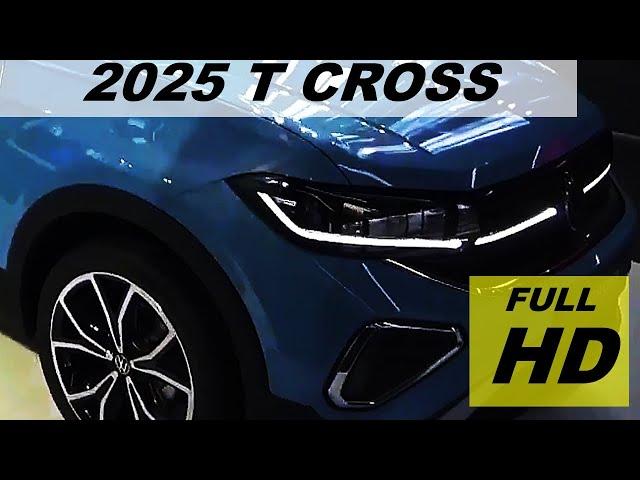 Vw T Cross R Line New 2025 - More Space and High Quality Materials