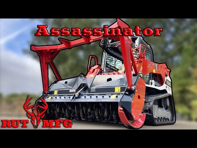 Rut MFG Forestry Drum Mulcher Assassinator - Ultimate Mulching Demonstration