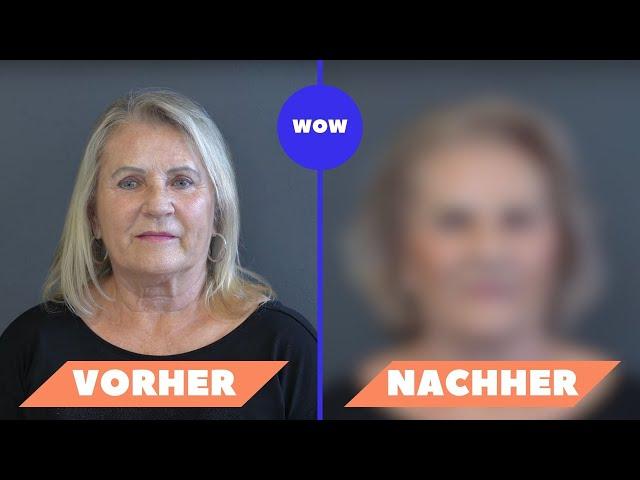 So extrem feines Haar ist eine Herausforderung gewesen  #vorherundnachher mit leichter Pflege