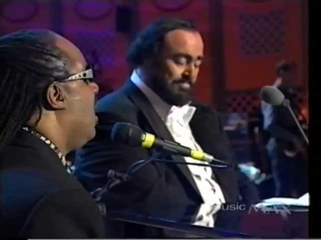 Stevie Wonder & Luciano Pavarotti - Peace Wanted Just To Be Free