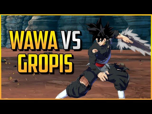 DBFZR ▰ Rare Match Between Godike Players. Wawa Vs Gropis! 【Dragon  Ball FighterZ】