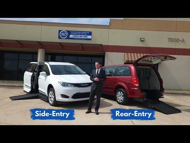 WHAT'S THE DIFFERENCE? Side-Entry vs. Rear-Entry Wheelchair Conversion Van Comparison Ramp Systems