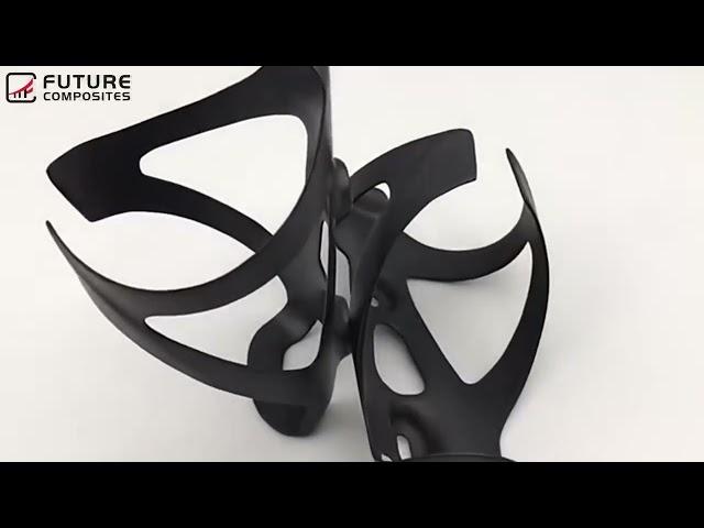 Custom Carbon Fiber MBT Bike Water Bottle Cage Adapter