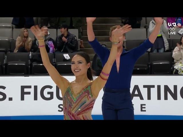 Madison Chock and Evan Bates - US Nationals 2023. RD.