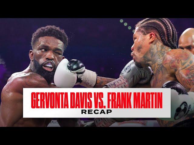 Gervonta Davis vs. Frank Martin Recap: Tank knockout retains title | CBS Sports