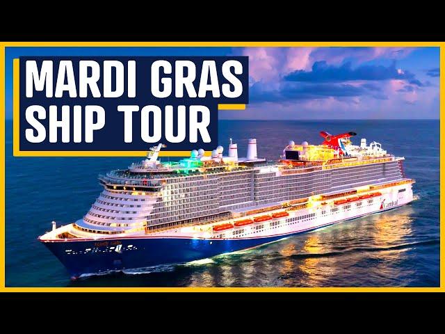 Carnival Mardi Gras Full Walkthrough and Tour