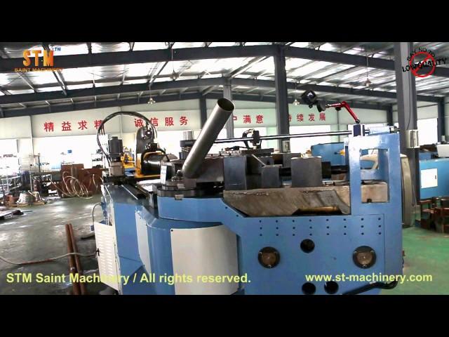 STM titanium tube bending machine for exhaust pipes, CNC mandrel pipe bender