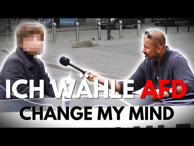 ICH WÄHLE AFD | Change my Mind | Rostock