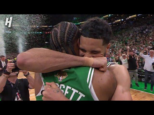 Final Seconds of 2024 NBA Finals Game 5 | Boston Celebration | Mavericks vs Celtics 