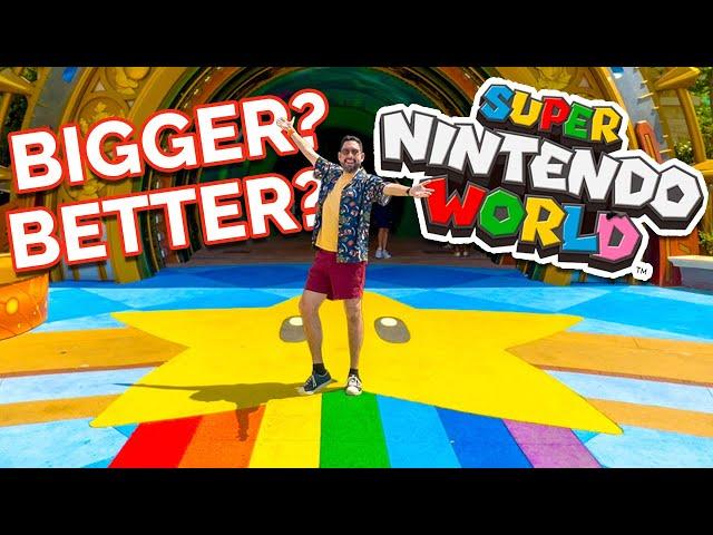 Is Super Nintendo World at Epic Universe Orlando BETTER Than Japan?