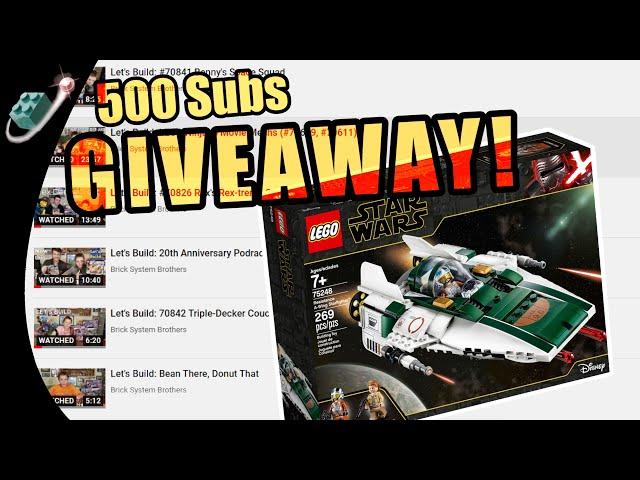 Brick System Brothers 500 Subscriber Giveaway [CLOSED]