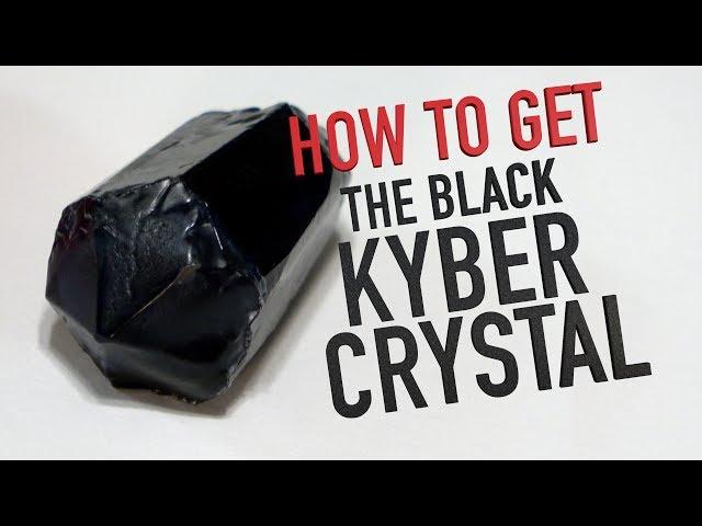 How To Get The BLACK KYBER CRYSTAL at Star Wars: Galaxy's Edge!