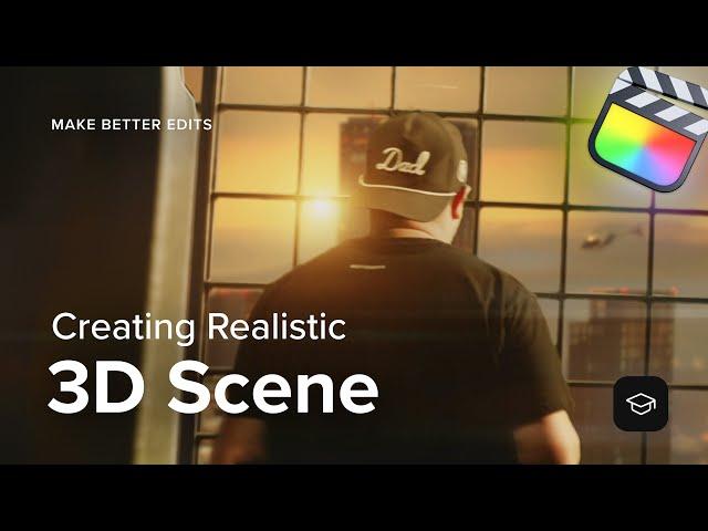 Build a realistic 3D scene with mTracker3D and mFlare 2 — Tutorial — MotionVFX