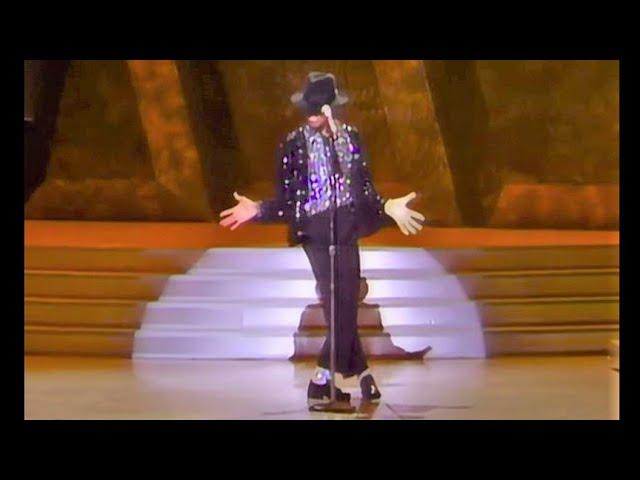 Billie Jean 720p60 1st Moonwalk LIVE Performance at Motown 25 Michael Jackson