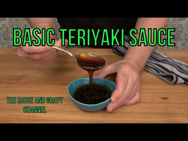 Basic Teriyaki Sauce | Teriyaki Sauce | Traditional Teriyaki Sauce | How to Make Teriyaki Sauce