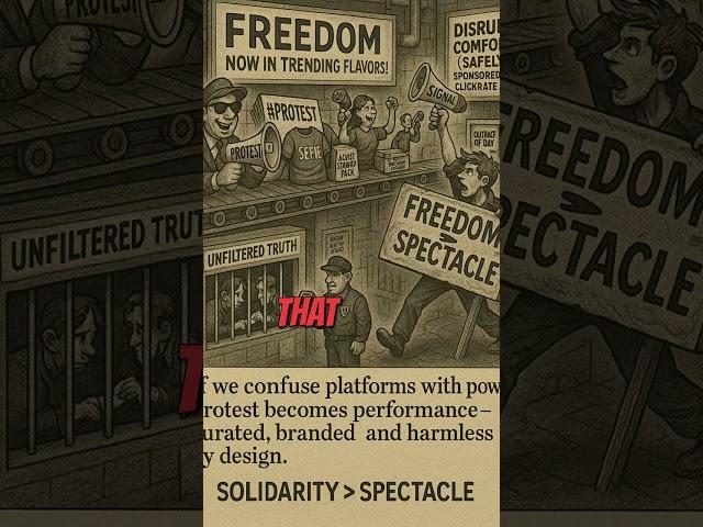 Reclaiming Protest: The Illusion of Freedom #shorts