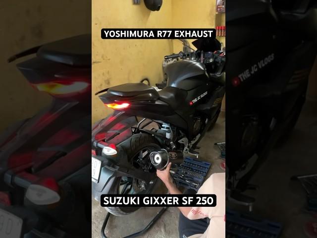 YOSHIMURA R77 EXHAUST | SUZUKI GIXXER SF 250