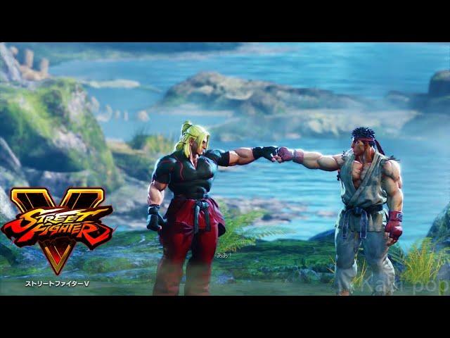 【観るストーリー】ストリートファイター５ストーリームービー/STREET FIGHTER V Story movie