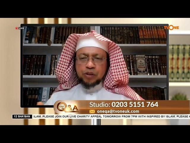 One Q&A with Sheikh Dr Faroque Al Madani Hosted by Syed Ahmod Ali II 10 February 2025