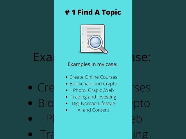 Mobile Micro Course Video Part 1,  How To Create Your Online Mini Course, 5 Steps To Get Started.