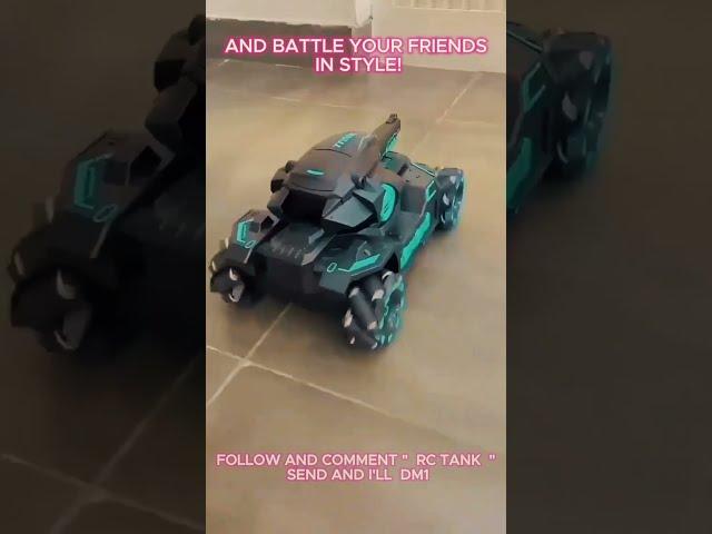 Ultimate RC Battle Tank! Water Blaster + 4x4 Monster  #book #act #affordable #adventure #beach