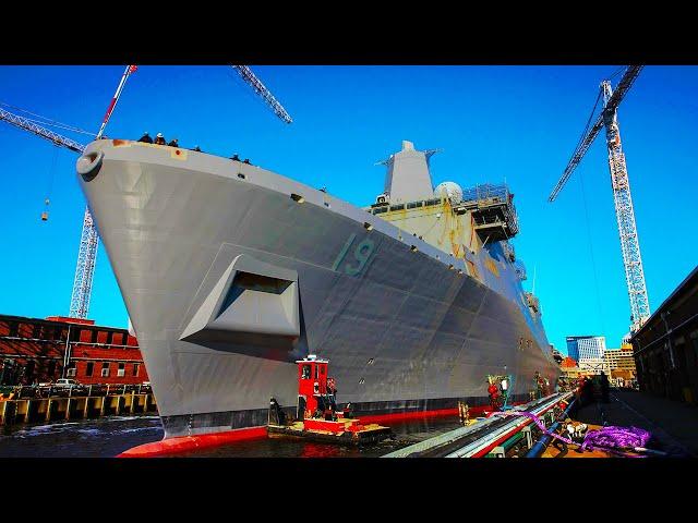 The Process Of Building US Navy Ships