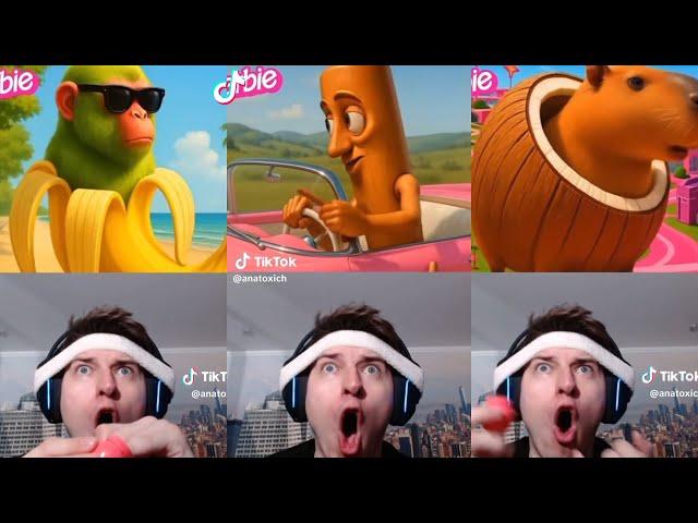 BRAINROT BUT IT'S BARBIE  (anatoxich) and other Brainrot Compilation