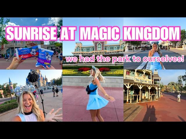 Disney Vlog: Magic Kingdom at Sunrise +  Hollywood Studios