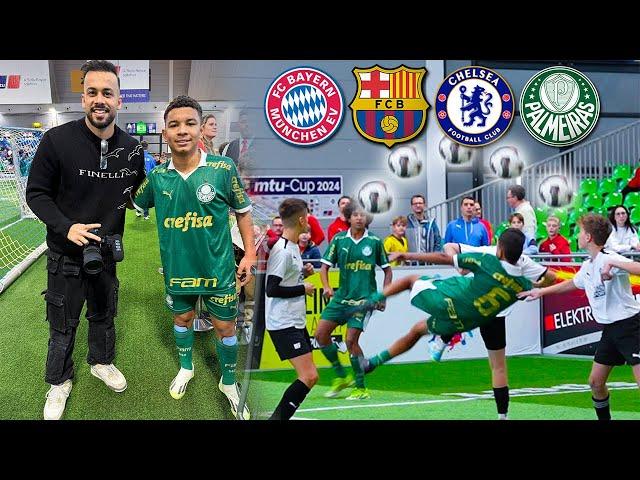 THE next NEYMAR destorys FC Barcelona in U15 Tournament l MTU CUP 2024