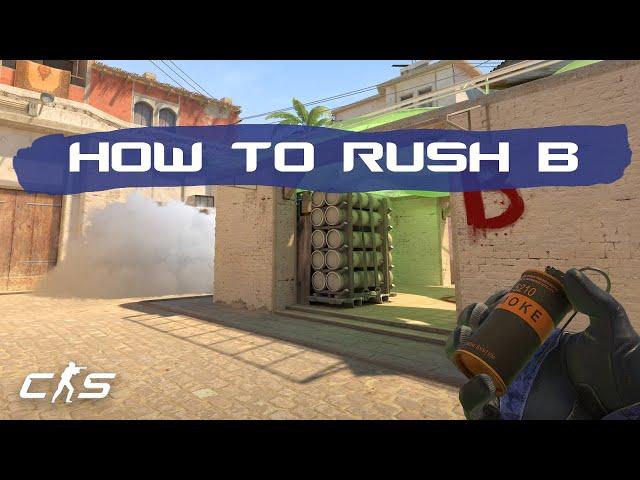 CS2 Mirage - The BEST Smokes for a B RUSH!
