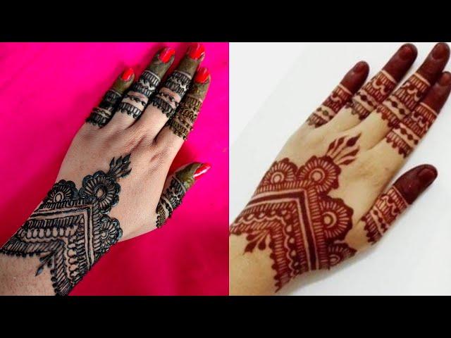 Beautiful flower bracelet Mehndi design || bracelet henna jewellery design || flower henna design