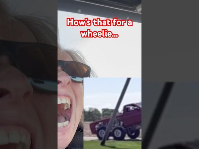 6 wheeler trophy truck wheelie #shorts