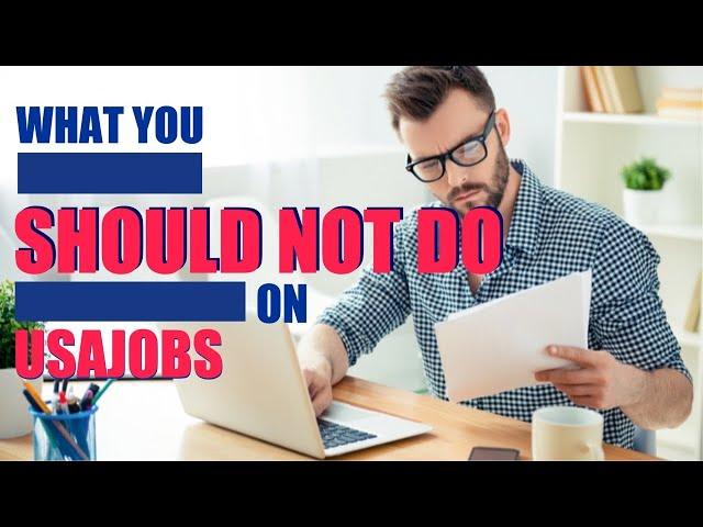 Setting up USAJOBS Profile |  Tips you don't want to ignore | Top Tips to Get the Job