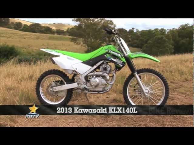 MXTV Bike Review Kawasaki KLX140L