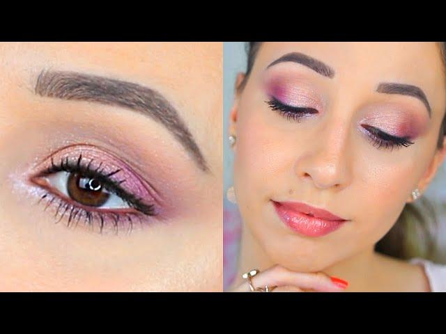 Easy Purple Smokey Eye Tutorial | Essence Disney Jasmine Palette