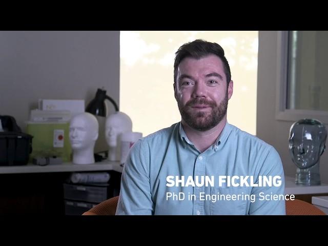 Shaun Fickling, SFU Engineering Science Doctoral Student, Shares His Graduate Student Experience