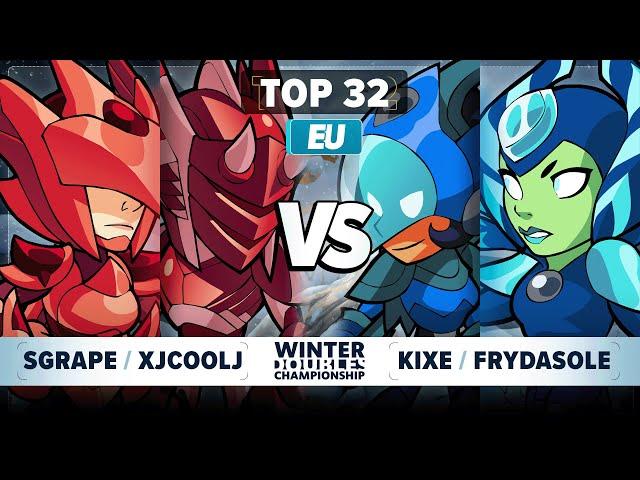 Sgrape & xJcoolJ vs KiXe & FryDasOle - Top 32 - Winter Championship 2024 - EU 2v2