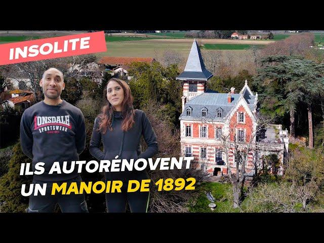 Ce couple restaure seul un manoir à l'abandon depuis 20 ans (Feat @lepetitmanoir1892)