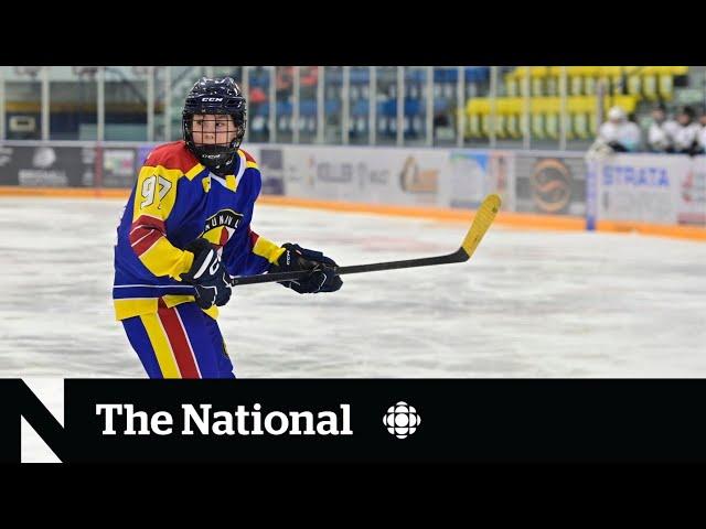 11-year-old Nunavut hockey star makes debut at 2023 Arctic Winter Games