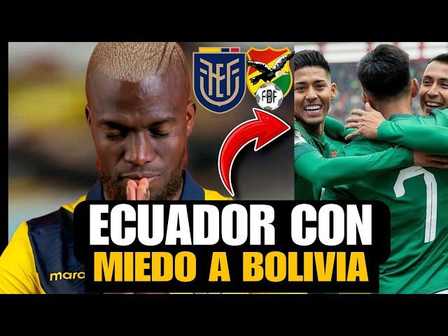 ECUADOR LE TIENE MIEDO A BOLIVIA (BOLIVIANOS NO QUIEREN JUGAR EN GUAYAQUIL)