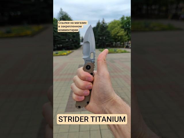МОНСТР В ТИТАНЕ. "нож Strider" реплика #нож #ножи #strider