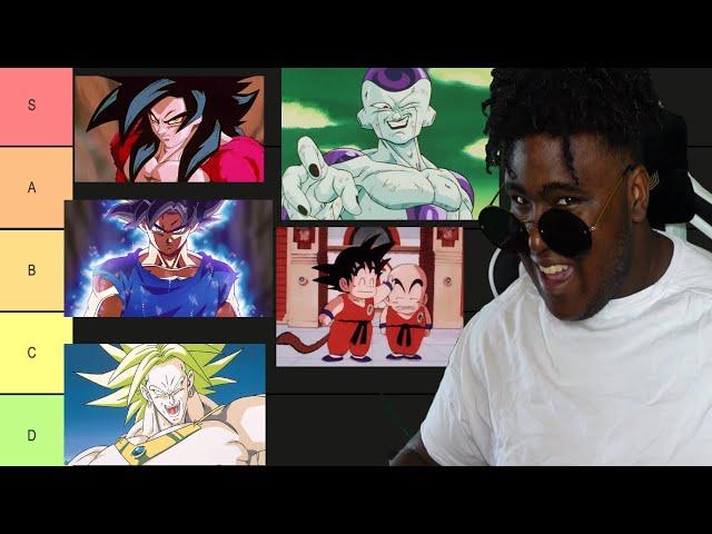 The Best Dragon Ball Arc Tier List